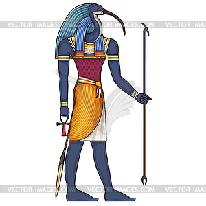 Egyptian hieroglyph and symbol - vector clipart