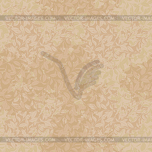 Seamless texture of old wallpaper - color vector clipart