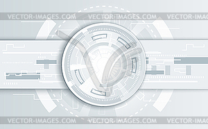 Абстрактный технологический фон - изображение в векторе / векторный клипарт