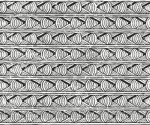 Бесшовные племенной узор. Ручной обращается фон - стоковый клипарт