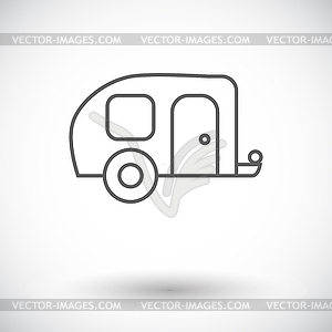 Trailer - vector clipart