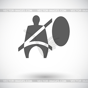 Seat belt - vector clipart