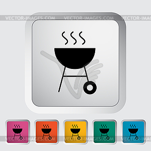 BBQ icon - vector image