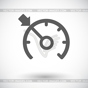 Cruise control - vector clipart