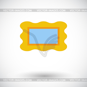 Picture frame - royalty-free vector clipart