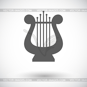 Lyra icon - vector clip art