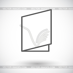 Postcard - vector clipart