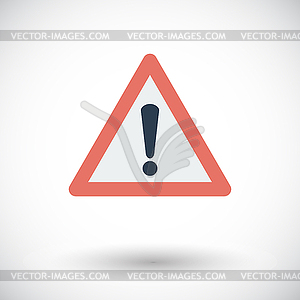 Problems with car icon - vector image
