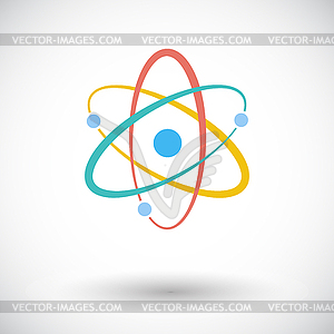 Atom icon - vector clip art