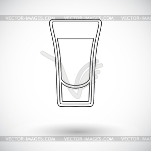 Shot drink - vector clipart