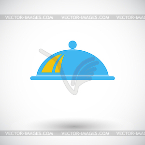 Tray icon - vector clip art