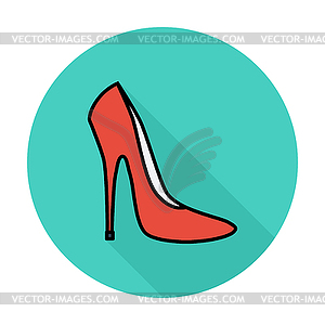 Woman shoes - vector EPS clipart