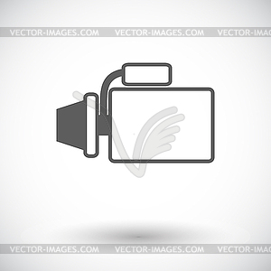 Icon automotive starter - vector clipart