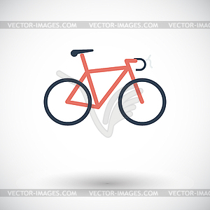 Bicycle icon - vector clip art