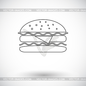 Burger - vector image