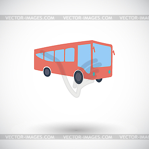 Bus icon - vector image