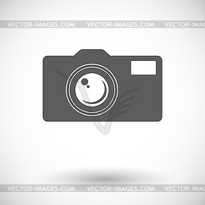 Icon camera - vector clipart