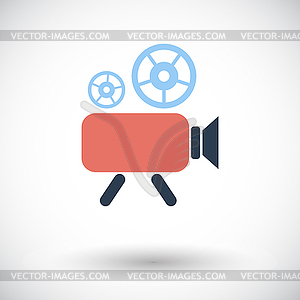 Videocamera - vector image
