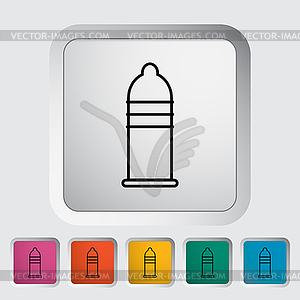 Condom - vector clipart