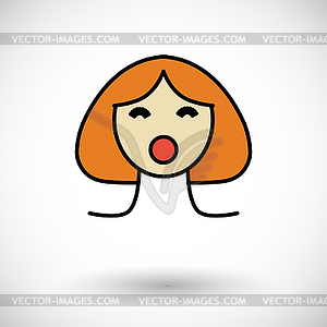 Sex doll - vector image