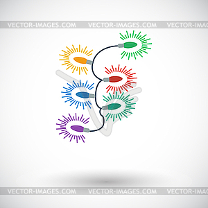 Garland - vector clip art