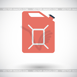 Gas Containers icon - vector image