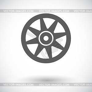 Icon Car drive - vector clip art