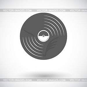 Record icon - vector clipart