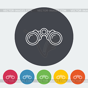 Binoculars - royalty-free vector image