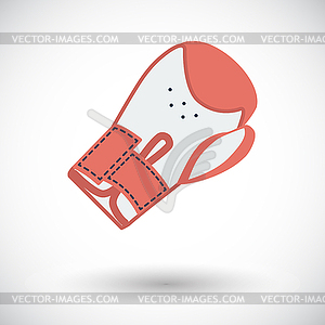 Icon boxing gloves - vector EPS clipart