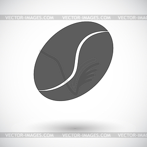 Coffee bean - vector clipart