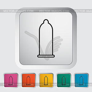 Condom - vector clipart