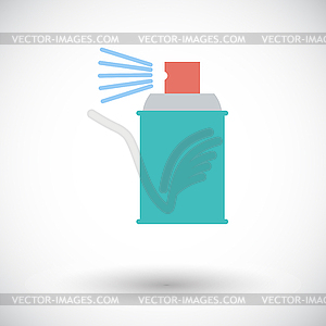 Spray with chemicals - vector clipart