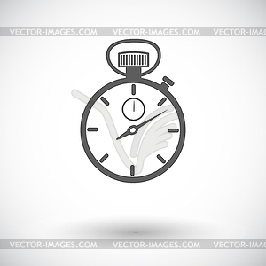 Stopwatch icon - vector clip art