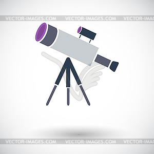 Телескоп - изображение в векторе / векторный клипарт