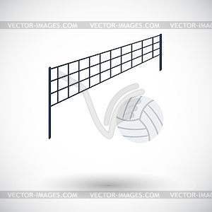 Volleyball - vector image