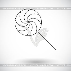 Candy icon - vector clipart