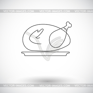 Chiken - vector clipart