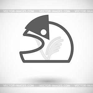 Motorcycle Helmets - vector clipart