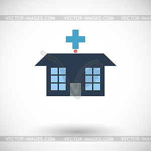 Hospital - vector clipart / vector image