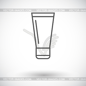 Tube icon - vector clipart