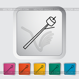 Marshmallow - vector clipart