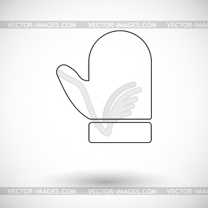 Mitten - vector image