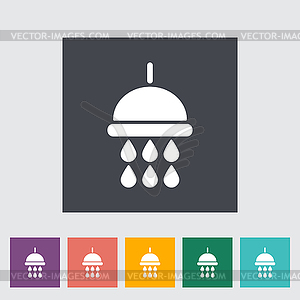 Shower - vector clipart