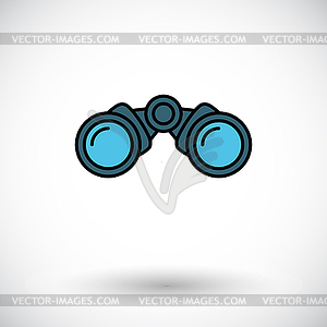 Binoculars - vector image