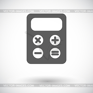 Calculator icon - vector image