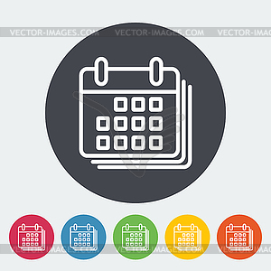 Calendar - vector clipart