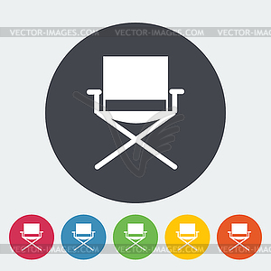 Camping chair - vector clipart