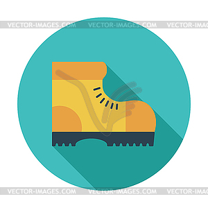 Hiking shoes - vector image