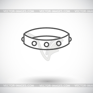 Collar - royalty-free vector image
